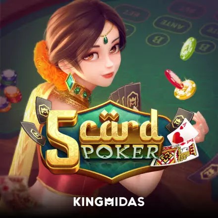 5 Card Poker casino game by King Midas – featured logo at Bwin Casino