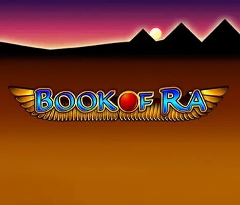 Slots logo of Book of Ra from Greentube at Bwin Casino