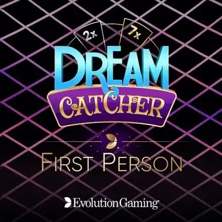 Official Table Games logo: First Person Dream Catcher by Evolution at Bwin Casino
