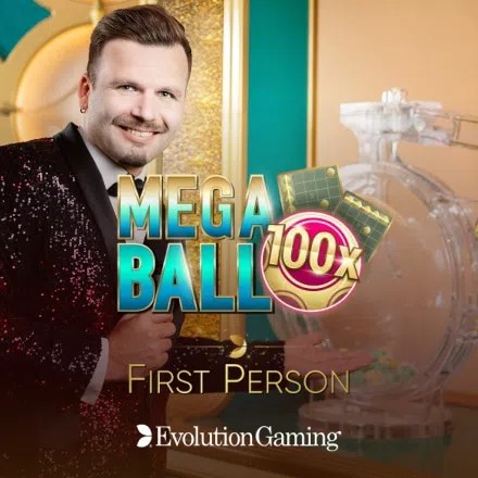 Enjoy First Person Mega Ball by Evolution – logo hosted on bwin-casino.be
