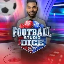 Football Studio Dice slot icon by Evolution, available at Bwin Casino