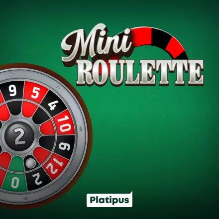 Play Mini Roulette slot by Platipus on bwin-casino.be