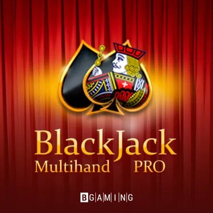 Multihand Blackjack Pro by BGAMING, showcased at bwin-casino.be – game logo