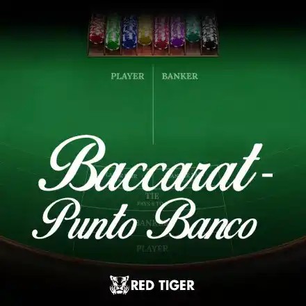 Punto Banco slot icon by Red Tiger Gaming, available at Bwin Casino