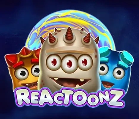 Reactoonz logo – Slots by Play&#039;n GO at Bwin Casino